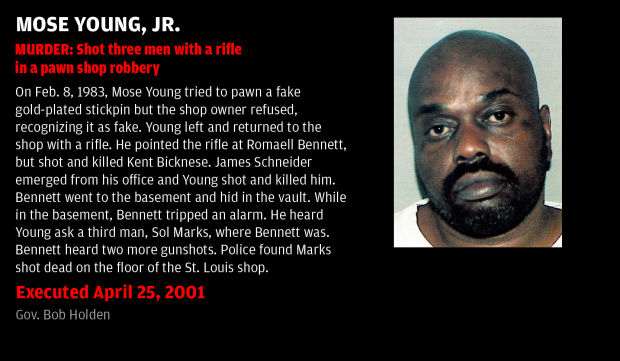 Executed April 25, 2001: Mose Young, Jr.